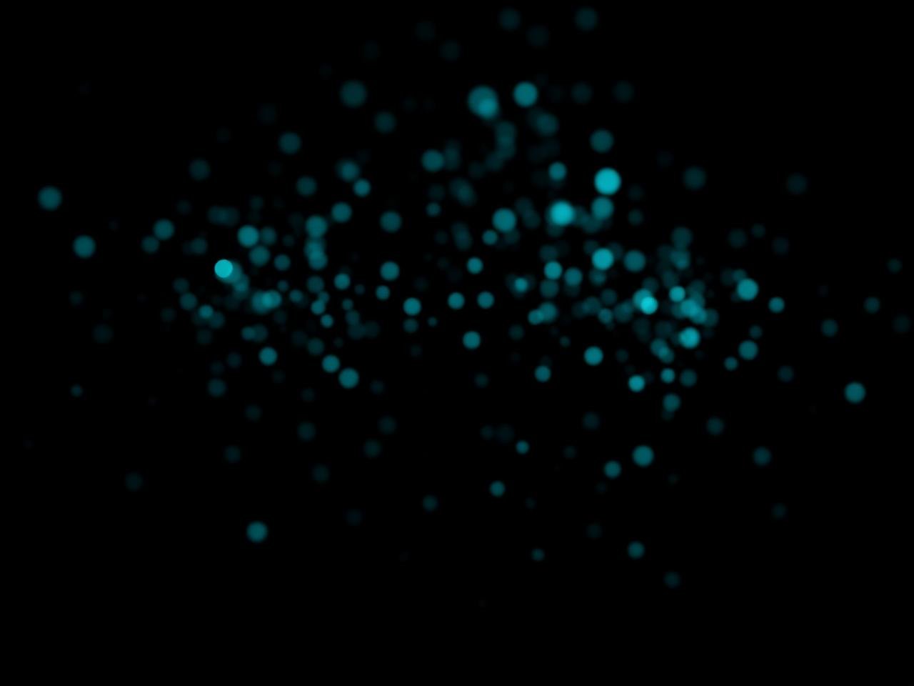 Open source signals of varying strength scattered across a dark field